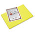 PAC103616 - Riverside Construction Paper, 76 lbs., 12 x 18, Yellow, 50 Sheets/Pack
