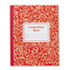ROA77921 - Grade School Ruled Composition Book, 9-3/4 x 7-3/4, WE/Red, 50 Pages