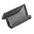 ROL22251ELD - Mesh Business Card Holder, Capacity 50 2 1/4 x 4 Cards, Black