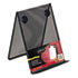ROLFG9C9500BLA - Nestable Wire Mesh Freestanding Desktop Copyholder, Stainless Steel, Black