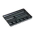 RUB45706 - Regeneration Nine-Section Drawer Organizer, Plastic, Black