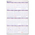 AAGPM1228 - Recycled Yearly Wall Calendar, 24" x 36", 2012