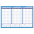 AAGPM23928 - Recycled 90/120-Day Undated Horizontal Erasable Wall Palnner, 36" x 24"