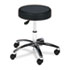 SAF3431BL - Pneumatic Lift Height-Adjustable Lab Stools, 17-22, Black