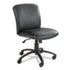 SAF3491BV - Uber Series Big/Tall Swivel/Tilt Mid-Back Chair, Vinyl, Black