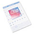 AAGPM328 - Recycled Monthly Wall Calendar, Blue and Red,15 1/2" x 22 3/4", 2012