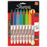 SAN1742025 - Retractable Ultra Fine Tip Permanent Marker, Assorted Colors, 8/Set