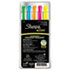 SAN27075 - Accent Pocket Style Highlighter, Chisel Tip, Assorted Colors, 5/Set