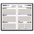 DayMinder&reg; Small Weekly Appointment Book with Vinyl Cover