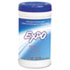 SAN81850 - Dry Erase Board Cleaning Wet Wipes, 6 x 9, 50/Container
