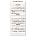 AAGSW11528 - Recycled Three-Month Reference Wall Calendar, 12 1/4 x 27, 2011-2013