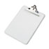 SAU21803 - Plastic Clipboard, 1" Capacity, Holds 8-1/2w x 11h, Clear