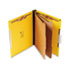SJPS12002 - Pressboard Hanging Classification Folder, Letter, Bright Yellow