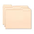 SMD10230 - Interior File Folders, 1/3 Cut Top Tab, Letter, Manila, 100/Box