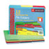 SMD11641 - File Folders, 1/3 Cut, Reinforced Top Tabs, Letter, Assorted, 12/Pack