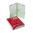 SMD19980 - One Inch Expansion Fastener Folder, 2/5 Top Tab, Legal, Gray Green, 25/Box