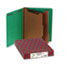 SMD26785 - Pressboard End Tab Classification Folders, Letter, Six-Section, Green, 10/Box