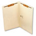 SMD37115 - Heavyweight Folders, Two Fasteners, End Tab, Legal, 11 Point Manila, 50/Box