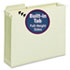 SMD64224 - FasTab TUFF Hanging Pockets with Reinforced Tabs, Letter, Moss, 9/Box