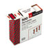 SMD67071 - A-Z Color-Coded Bar-Style End Tab Labels, Letter A, Red, 500/Roll