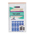 SMD67911 - Year 2011 End Tab Folder Labels, 1/2 x 1, Light Blue/White, 250 Labels/Pack