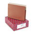 SMD73264 - 3 1/2 Inch Expansion File Pocket, Straight Tab, Letter, Manila/Redrope, 10/Box