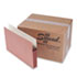 SMD74805 - 3 1/2 Inch Expansion File Pockets, Straight Tab, Legal, Manila/Redrope, 50/Box