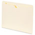 SMD75410 - Recycled File Jackets, Letter, 11 Point Manila, 100/Box