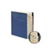 SMD89282 - Deluxe Expandable Desk File, A-Z Index, Letter Size, Pressboard, Navy Blue