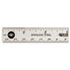 ACM10414 - Stainless Steel Ruler w/Cork Back and Hang Hole, 6", Silver