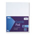 TOP33101 - Quadrille Pads, 10 Squares/inch, 8-1/2 x 11, White, 50 Sheets/Pad