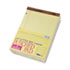 TOP75351 - 3-Hole Punched Perforated Pads, Lgl Rule, Ltr, Canary, 50 Sheet Pads, 12/Pack