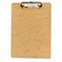UNV05562 - Clipboard, 1/2" Capacity, Holds 8-1/2w x 12h, Brown, 6/Pack