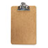 UNV05610 - Clipboard w/High-Capacity Clip, 1" Capacity, Holds 6w x 9h, Brown