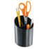 UNV08108 - Recycled Big Pencil Cup, Plastic, 4 1/4 dia. x 5 3/4, Black