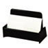 UNV08109 - Business Card Holder, Capacity 50 2 1/4 x 4 Cards, Black