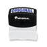 UNV10060 - Message Stamp, ORIGINAL, Pre-Inked/Re-Inkable, Blue
