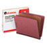UNV10315 - Pressboard End Tab Classification Folders, Letter, Six-Section, Red, 10/Box