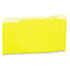 UNV12304 - Recycled Interior File Folders, 1/3 Cut Top Tab, Letter, Yellow, 100/Box
