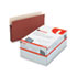 UNV15161 - 3 1/2 Inch Expansion File Pockets, Straight Tab, Legal, Redrope/Manila, 25/Pack