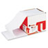 UNV15806 - Computer Paper, 15lb, 9-1/2 x 11, Letter Trim Perforations, White, 3300 Sheets