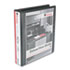 UNV20721 - Deluxe Round Ring Vinyl View Binder, 1-1/2" Capacity, Black