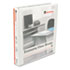 UNV20962 - Round Ring Economy Vinyl View Binder, 1" Capacity, White