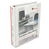 UNV20972 - Round Ring Economy Vinyl View Binder, 1-1/2" Capacity, White