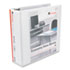 UNV20992 - Round Ring Economy Vinyl View Binder, 3" Capacity, White