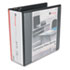 UNV20995 - Economy D-Ring Vinyl View Binder, 4" Capacity, Black