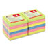 UNV35617 - Fan-Folded Pop-Up Notes, 3 x 3, 4 Neon Colors, 12 100-Sheet Pads/Pack