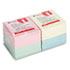 UNV35669 - Standard Self-Stick Notes, 3 x 3, 4 Pastel Colors, 12 100-Sheet Pads/Pack