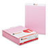 UNV35883 - Colored Perforated Note Pads, 8-1/2 x 11, Pink, 50-Sheet, Dozen