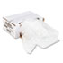 UNV35947 - High-Density Shredder Bags, 13w x 13d x 28h, 100 Bags/Carton, Clear